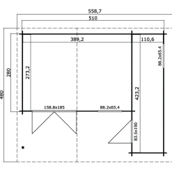BYGNORDIC FENJA HYTTE 21,3 M2 Best