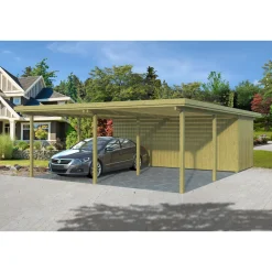 BYG-SELV LYNGE 2.1 CARPORT 48 M2^ Carporte