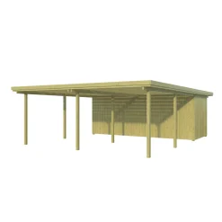 BYG-SELV LYNGE 2.1 CARPORT 48 M2^ Carporte