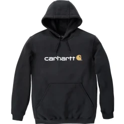 Carhartt SWEATSHIRT SIGNATURE-1708724 HÆTTETRØJE XL SORT Discount