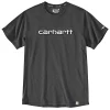 Carhartt FORCE S/S LOGO GRAPHIC TSHIRT T-SHIRT S MØRK GRÅ Sale