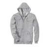 Carhartt LOOSE FIT MIDWEIGHT FULL-ZIP SWEATSHIRT HÆTTETRØJE L LYS GRÅ^ Trøjer & T-Shirts