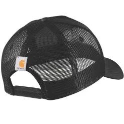 Carhartt TWILL MESH-BACK SCRIPT PATCH CAP KASKET SORT OFA^ Arbejdstøj Tilbehør