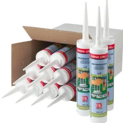 Dana Lim MESTERSILICONE S 574 FUGEMASSE 300 ML TRANSPARENT^ Fugemasser