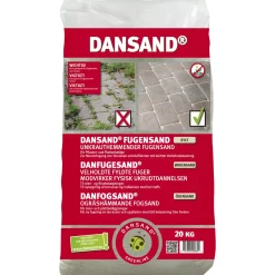 Dansand NO GROW FUGESAND 20 KG OP TIL 1,5 MM^ Grus & Sand