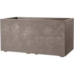 Deroma MILLENIUM 208-613 PLANTEKASSE PLASTIK SANDSTEN L79 CM^ Havekrukker