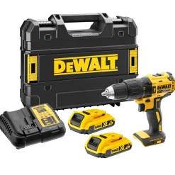 Dewalt DCD778D2T SLAGBOREMASKINE AKKU MED BATTERI OG LADER Best