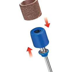 Dremel SC407 SPEEDCLIC SPINDEL SLIBEBÅND K60/K120 2 STK^ Tilbehør Elværktøj