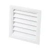 Duka 63.1, 100 X 150 MM JALOUSIRIST GRÅ^ Ventilationsriste
