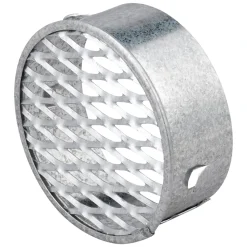 Duka 100.3, Ø76MM STRÆKMETALNET ALUMINIUM^ Ventilationsriste