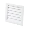 Duka 63.3, 150X150MM JALOUSIRIST HVID^ Ventilationsriste