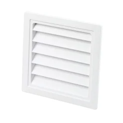 Duka 63.3, 150X150MM JALOUSIRIST HVID^ Ventilationsriste