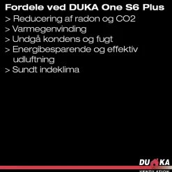 Duka ONE S6 PLUS VARMEGENVINDING 160 MM Outlet