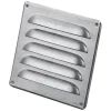 Duka TYPE 152.2, 175 X 175 MM JALOUSIRIST GALVANISERET^ Ventilationsriste