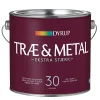 Dyrup 30 EKSTRA STÆRK TRÆ- OG METALMALING 2,25 L HVID^ Træ- & Metalmaling