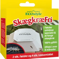 ECOstyle INKL. 4 STK. LOKKEMIDDEL SKÆGKRÆFÆLDE 2 STK. Sale