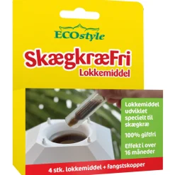 ECOstyle TIL SKÆGKRÆ LOKKEMIDDEL 4 STK.^ Bekæmpelsesmidler