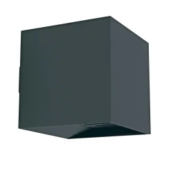 Eglo CALPINO 2 UDENDØRS VÆGLAMPE SORT 2X3,3W New
