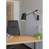 Eglo LORETO 1 VÆGLAMPE 28W SORT/HVID^ Væglamper Inde