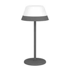 Eglo MEGGIANO GENOPLADELIG BORDLAMPE GRÅ/HVID^ Genopladelige Lamper