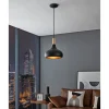 Eglo SABINAR PENDEL SORT/BRUN 28 CM^ Pendel Lampe