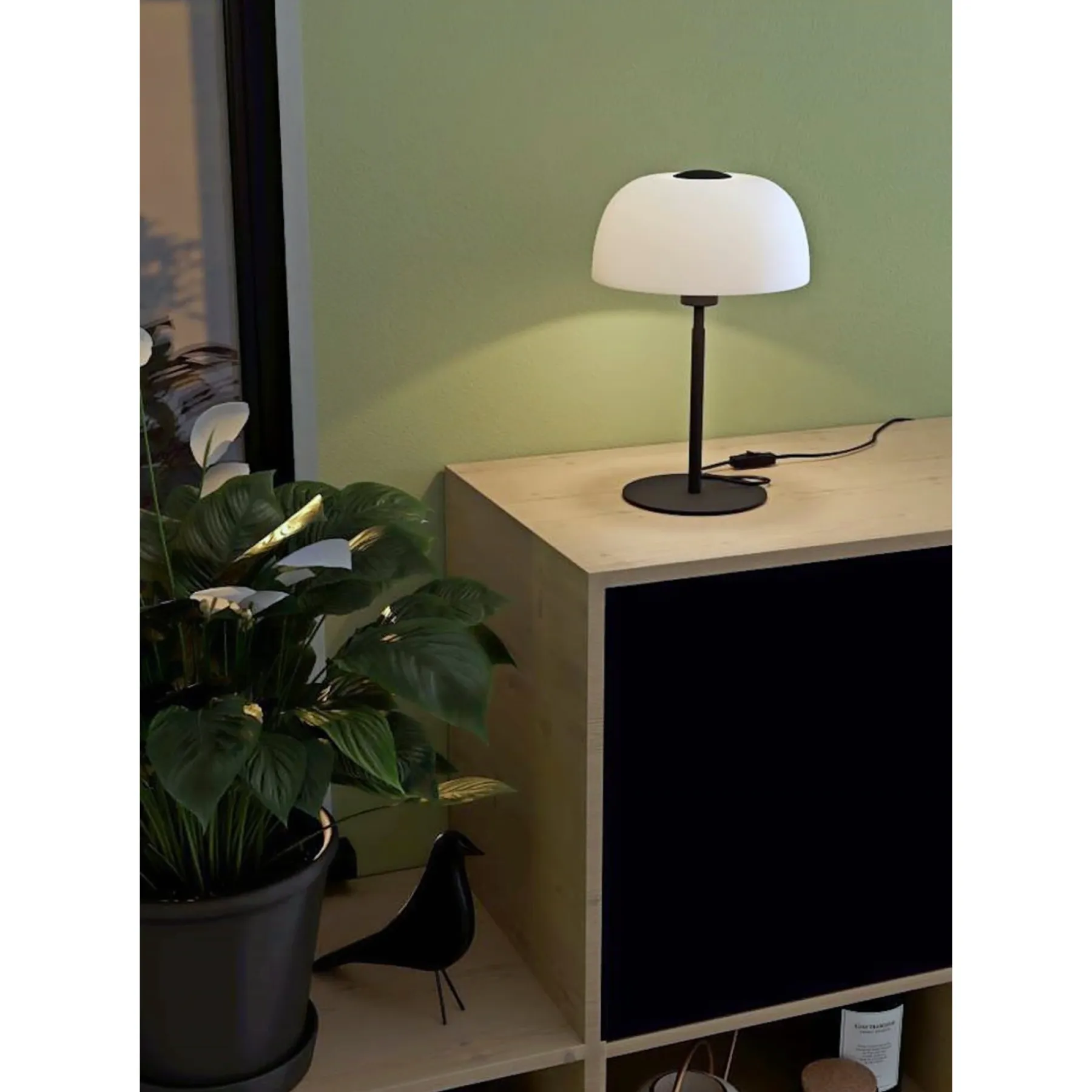 Eglo SOLO 2 BORDLAMPE SORT/HVID 41,5 CM^ Bordlamper