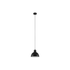 Eglo TRURO PENDEL SORT/HVID 21 CM^ Pendel Lampe