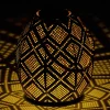 Eglo Z_SOLAR SOLCELLE LAMPE SORT/GULD/NØD 33,5 CM Sale