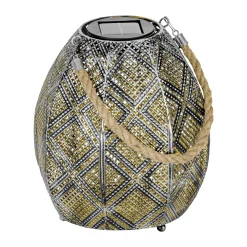 Eglo Z_SOLAR SOLCELLE LAMPE SORT/GULD/NØD 33,5 CM Sale