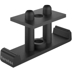 Eurotec EVO TWIN CLIPS FORHØJELSESPROFIL 15,0 X 26,0 X 55,0 MM SORT 200 STK Best