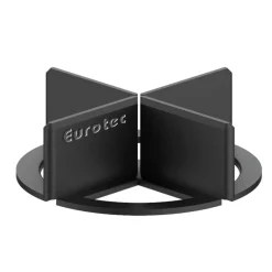 Eurotec FORHØJELSESPROFIL 15X53X3MM SORT 100 STK Discount