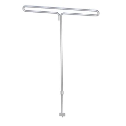 Eurotec FORHØJELSESPROFIL 27X38X1CM METAL 1 STK^ Plastkiler & Klodser