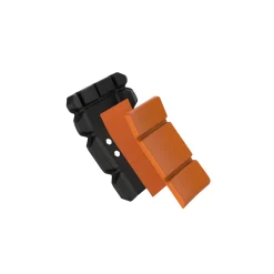 Fento M2 POCKET KNÆBESKYTTER SORT/ORANGE ONE SIZE Online