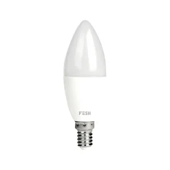 FESH SMART MULTICOLOR LED PÆRE E14 KERTE 5W^ Smart Belysning