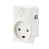 FESH SWITCH CURVELINE - SMART STIKKONTAKT HVID 1,5 MODUL M/JORD Hot
