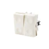 FESH SWITCH CURVELINE DOBB. KORR. - 1,0 MODUL AFBRYDER HVID^ Stikkontakter & Afbrydere