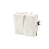 FESH SWITCH CURVELINE KRONE - 1,0 MODUL AFBRYDER HVID^ Stikkontakter & Afbrydere