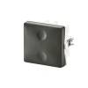 FESH SWITCH CURVELINE KRYDSNING - 1,0 MODUL AFBRYDER KOKSGRÅ