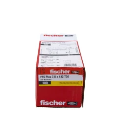 FISCHER FFS KARMSKRUE 7,5X132 100 STK.^ Skruer