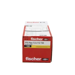 FISCHER FFS KARMSKRUE 7,5X112 100 STK.^ Skruer