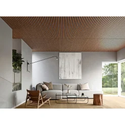 Forzes ACOUSTICS AKUSTIKPLADE RØGET EG / SORT AKUSTIKPLADE 43 X 600 X 2400 MM^ Akustikpanel