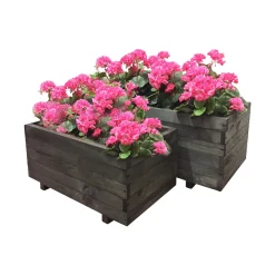 Garden Life PLANTEKASSE SORT 33 X 40 X 80 CM^ Højbede & Plantekasser
