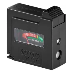 GOOBAY BATTERITESTER AAA, AA, C, D, 9V OG KNAPCELLER Discount