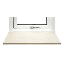 Granit.dk VINDUESPLADE 20 X 1000 X 1000 MM MARMOR MOCCA CREME^ Vinduesplader