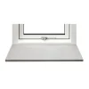 Granit.dk VINDUESPLADE 20 X 1000 X 1000 MM AGGLO MARMOR SILVER^ Vinduesplader