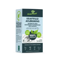 GreenSwirl 2 DOSERINGSPOSER AFLØBSRENS 233 G PR. POSE^ Rengøringsmidler