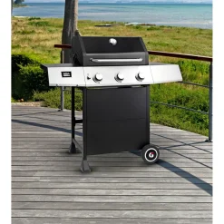 GrillGrill CASUAL B-312 GASGRILL SORT/RUSTFRIT STÅL^ Gasgrill