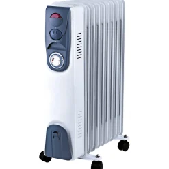 Gripo FRITSTÅENDE OLIERADIATOR M/TIMER 64 X 16 X 44 CM 2000W Best