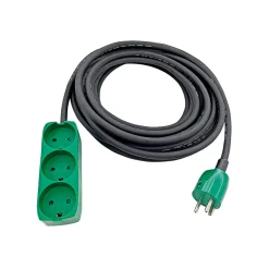Gripo KABELSÆT 3-STIKDÅSE M/JORD 3X1,5MM² 10 M^ Ledninger