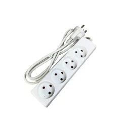 Gripo STIKDÅSE 4 UDTAG M/JORD HVID 1,5 M KABEL Discount